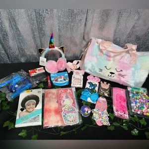 #075 17pc Unicorn Theme Bundle Set